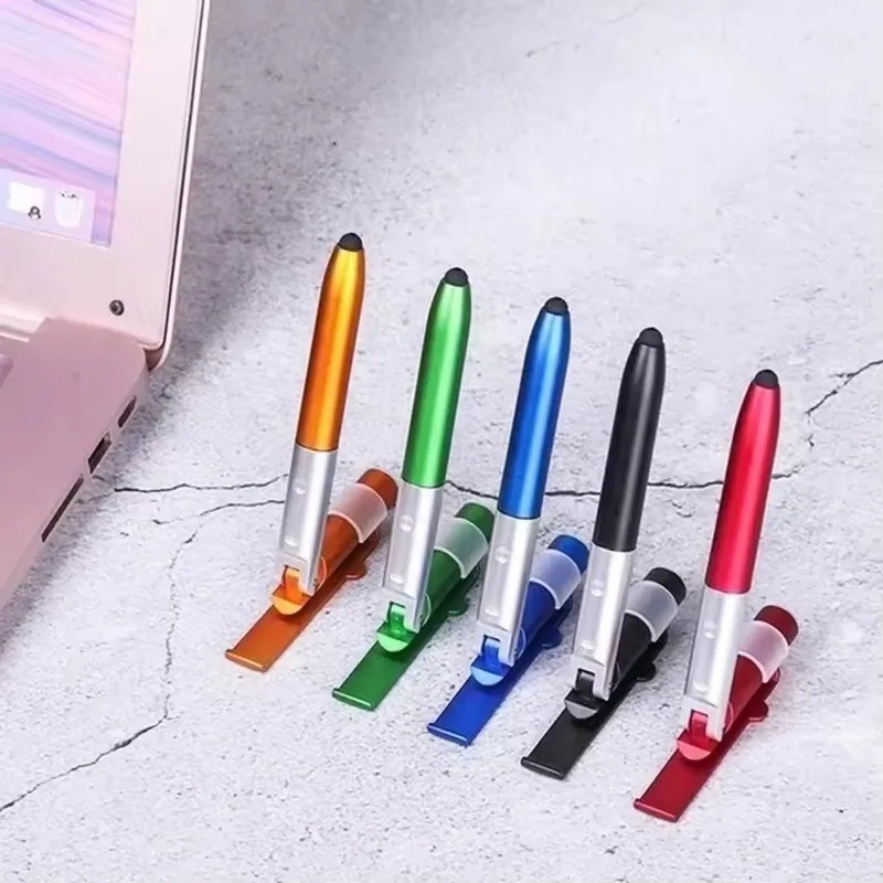 Home Office Setup Ideas - 4 In 1 Multifunction Ballpoint Pen