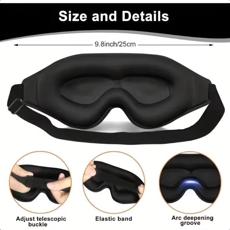 Home Office Setup Ideas - 3D Eye Mask for Sleeping Soft
