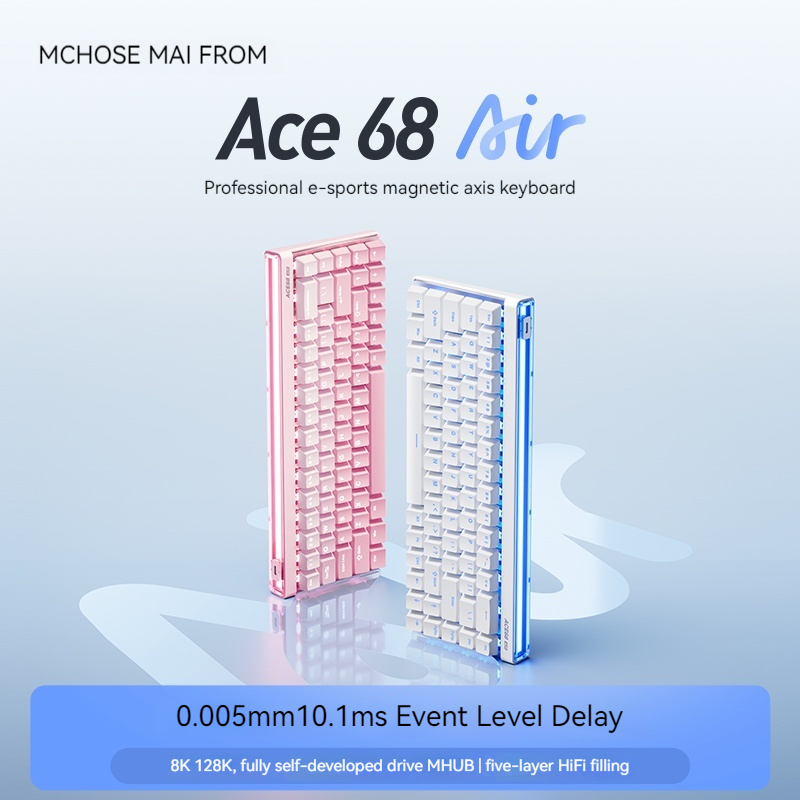 Home Office Pc - Mchose Ace68 Air Magnetic Axis Mechanical