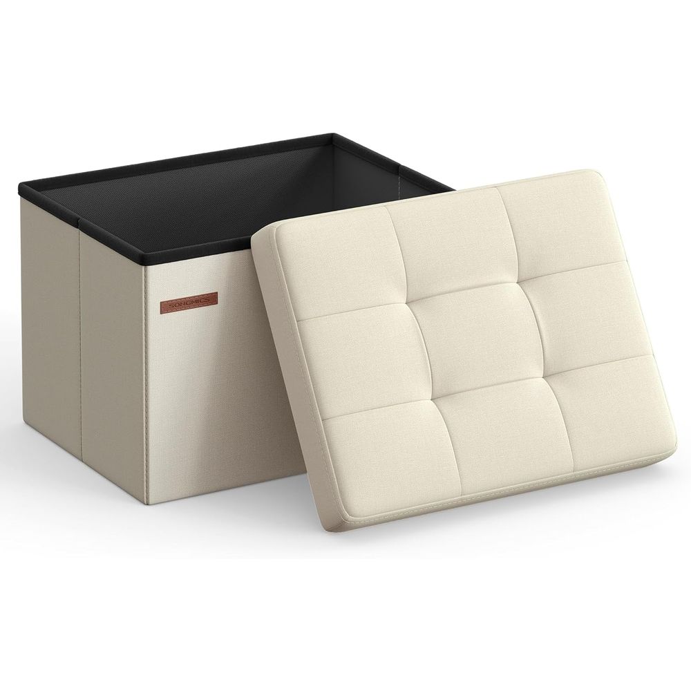 Compact Storage Ottoman, Footr - огляд і ціна Home Office In Living Room