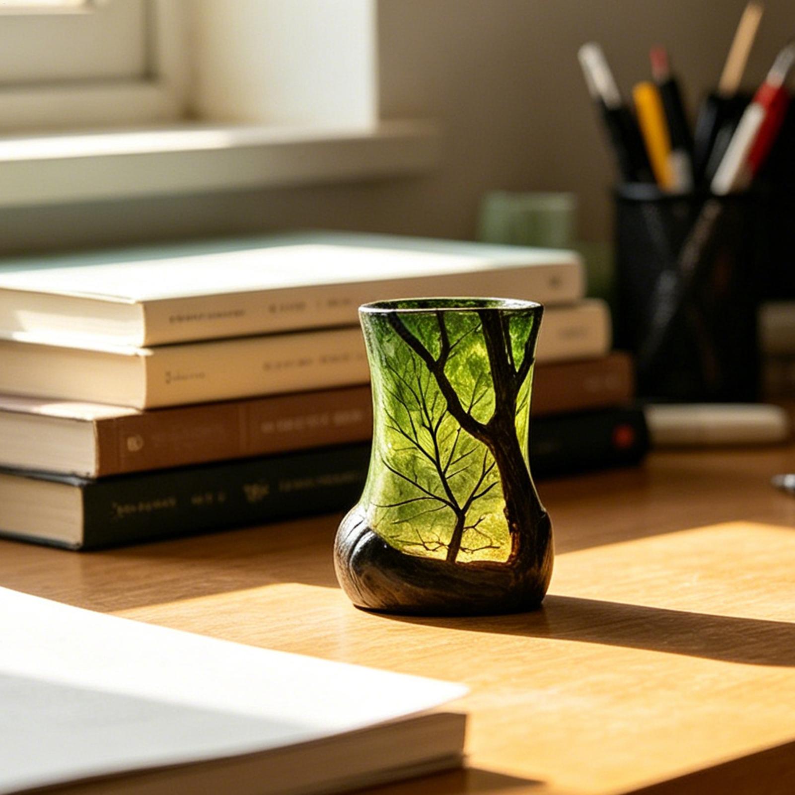 Bedside Table Lamp Forest Nigh - огляд і ціна Home Office Setup Ideas