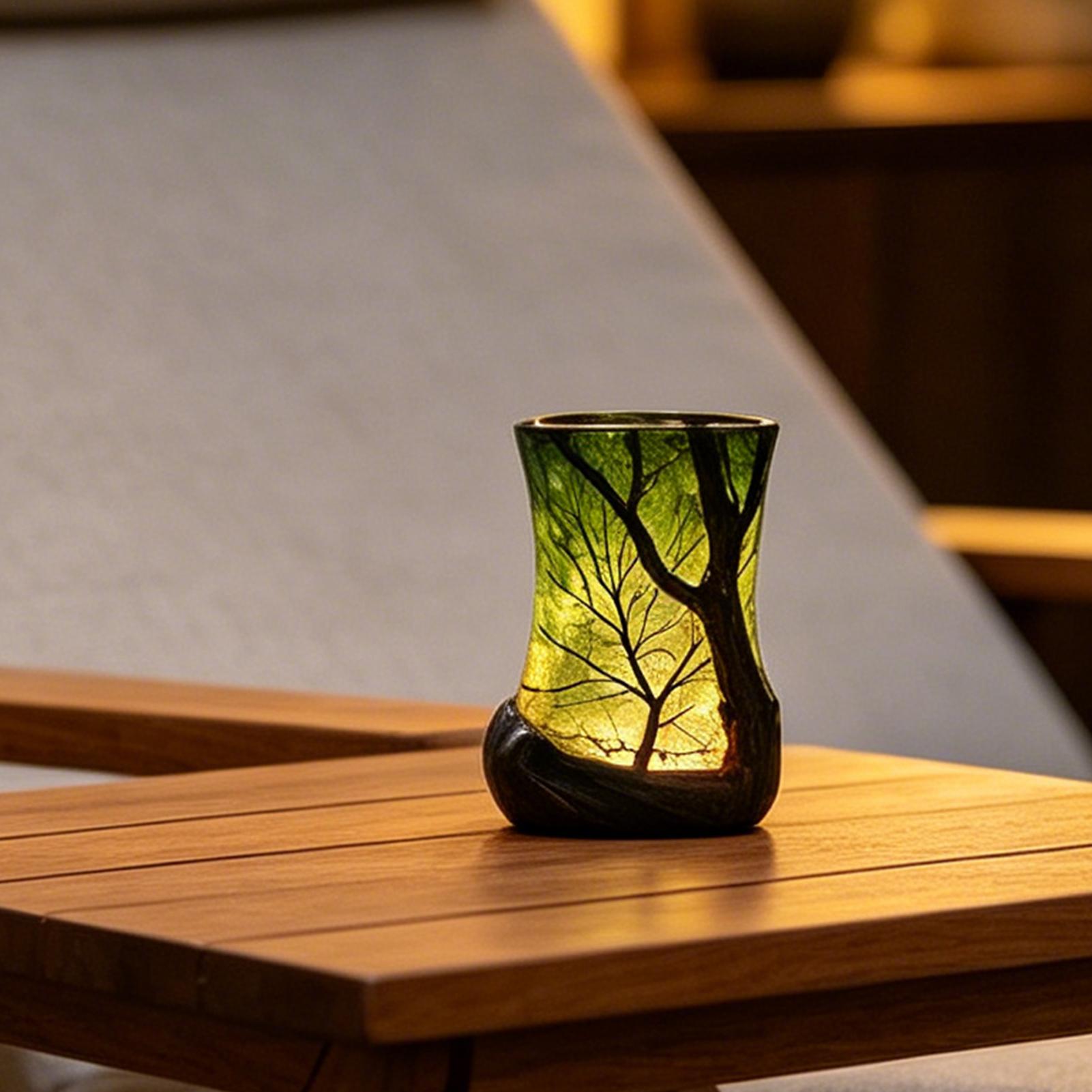 Bedside Table Lamp Forest Nigh - огляд і ціна Home Office Setup Ideas