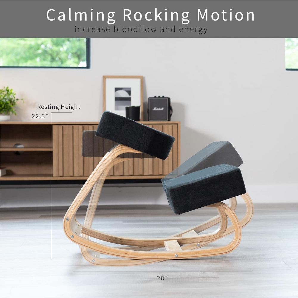 Ergonomic Wooden Rocking Chair - огляд і ціна Home Office Ergonomics