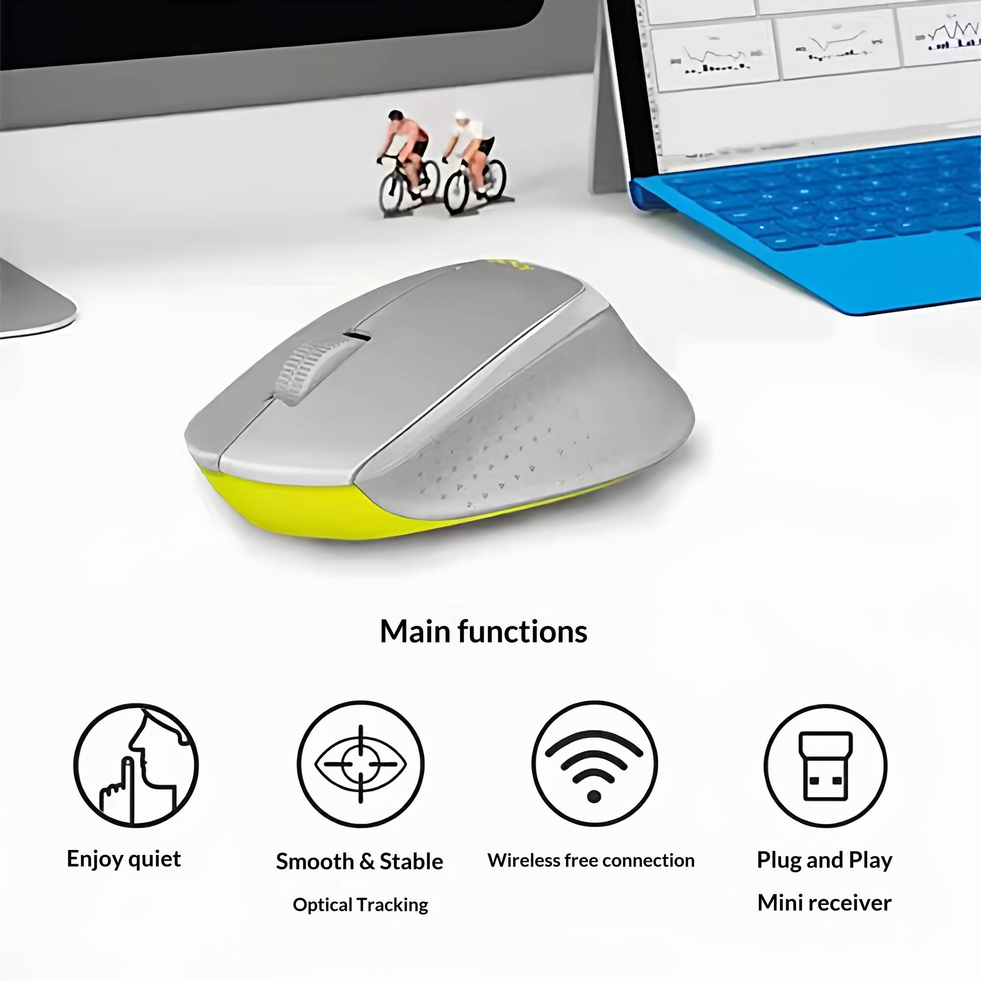 Logitech M330 Wireless Mouse 2 - огляд і ціна Home Office Ergonomics