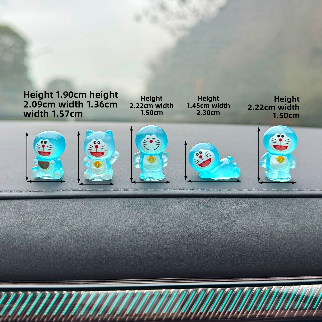 Doraemon Glow Desktop Ornament - огляд і ціна Home Office Setup Ideas