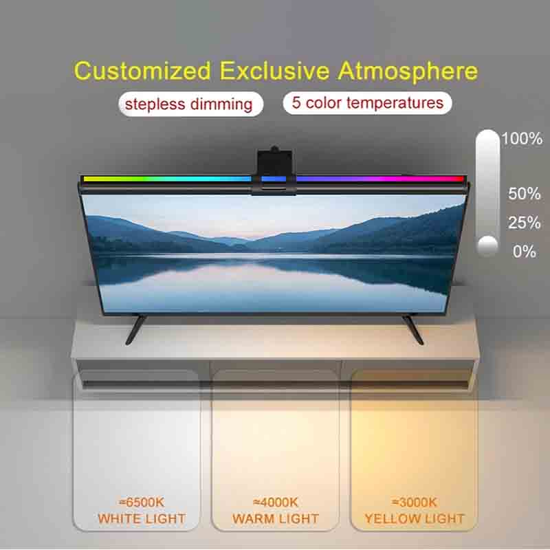 RGB Light 60/80cm Game Atmosph - огляд і ціна Home Office Setup Ideas