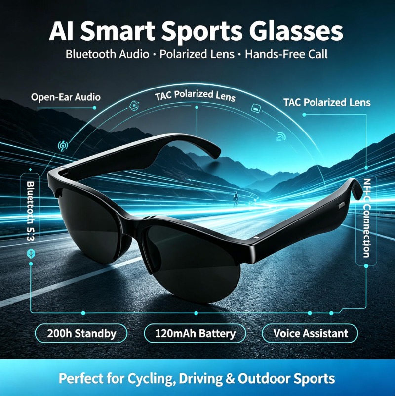 Smart Bluetooth Glasses TAC Po - огляд і ціна Blue Light Glasses