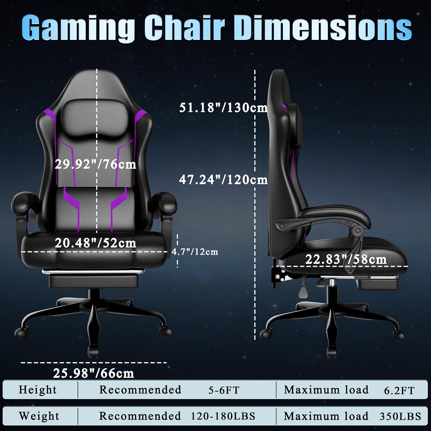 Ergonomic Gaming Chair with Po - огляд і ціна Home Office Ergonomics