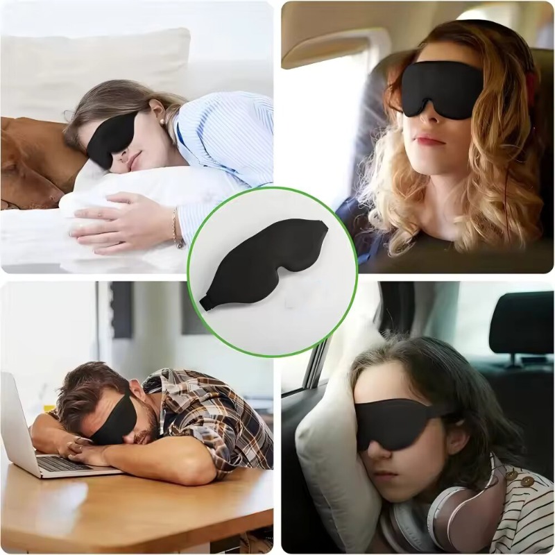 3D Eye Mask for Sleeping  Soft - огляд і ціна Home Office Setup Ideas