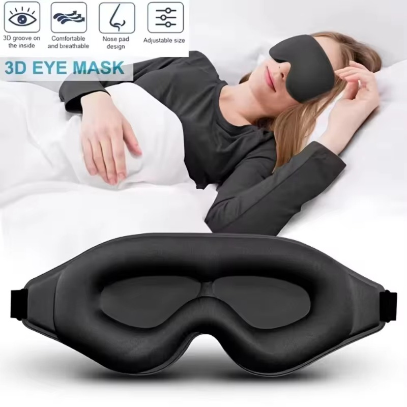 3D Eye Mask for Sleeping  Soft - огляд і ціна Home Office Setup Ideas