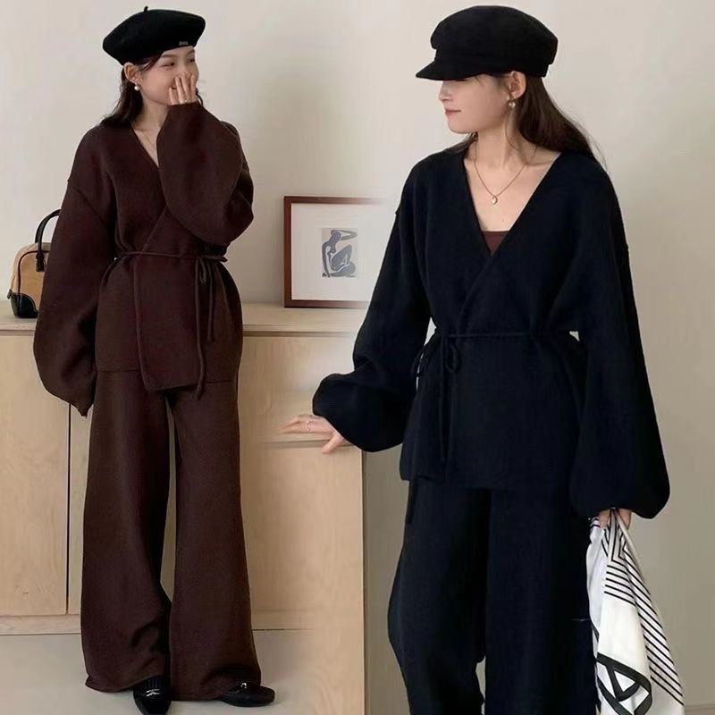 Sweater Set Two-piece Temperam - огляд і ціна Home Office Setup Ideas