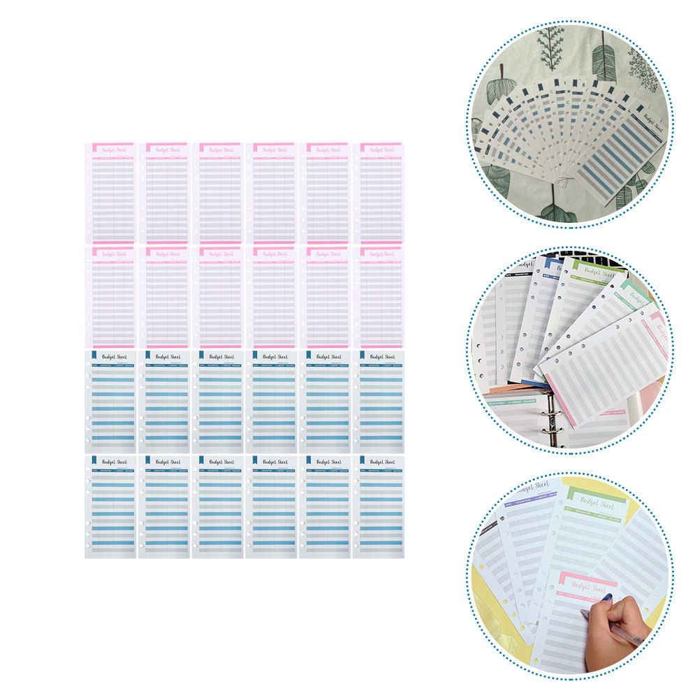 24Pcs Budget Cards Cash Consum - огляд і ціна Home Office Expenses