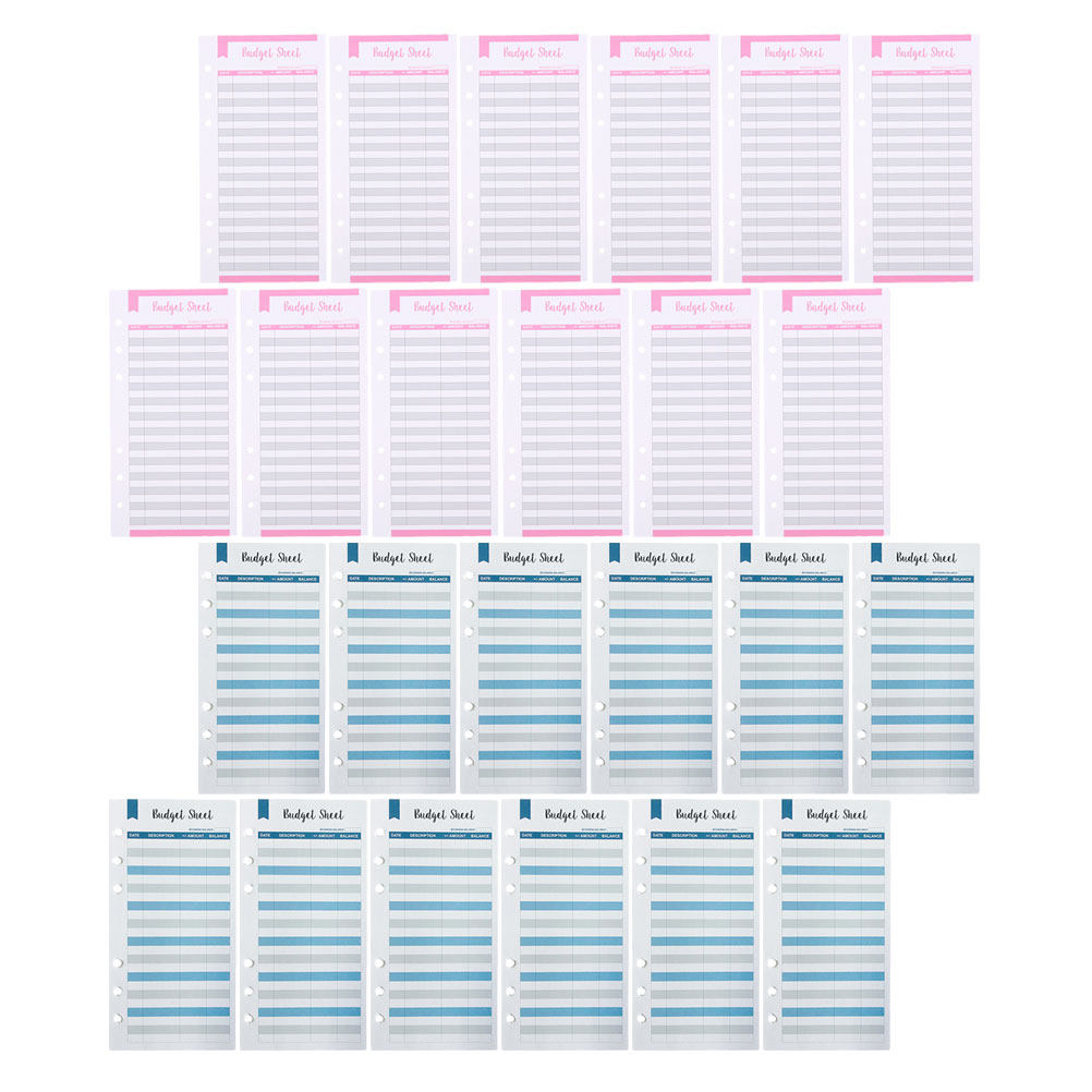 24Pcs Budget Cards Cash Consum - огляд і ціна Home Office Expenses