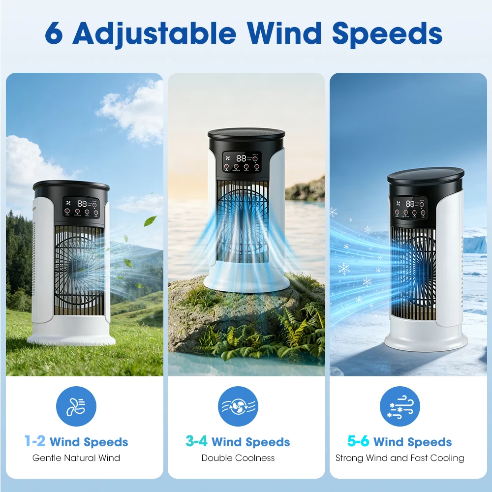 3 In 1 Household Fan Air Condi - огляд і ціна Home Office Setup Ideas